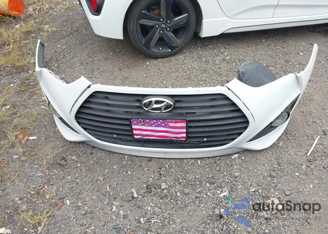 2013 Hyundai Veloster Turbo W/Black из США, поврежденный, VIN KMHTC6AE9DU149325